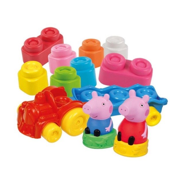 Clementoni:  Clemmy - Peppa Malac vonat szett 17249