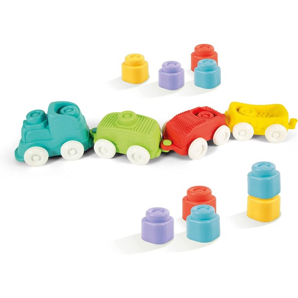 Clementoni: Clemmy - Érzékelést fejlesztő vonatkészlet 17424