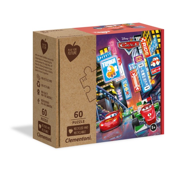 Clementoni: Play for future puzzle 60 db-os - Verdák 26999