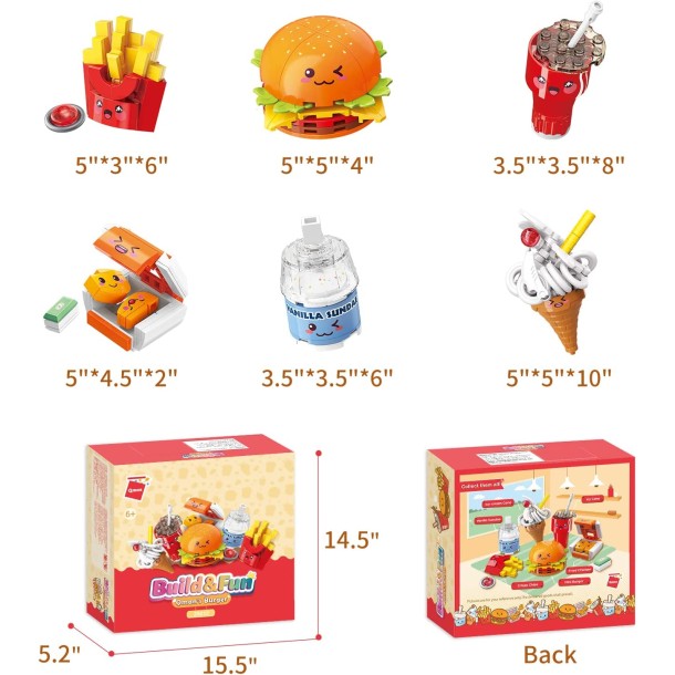 Qman: Mc burger menü 35012