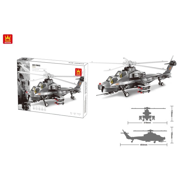 WANGE® 4002 - Katonai helikopter