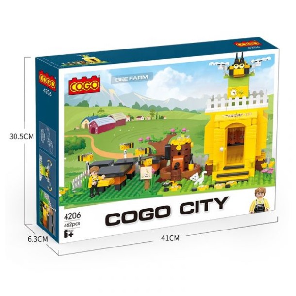 COGO 4206 | 468 db építőkocka | Méhész farm