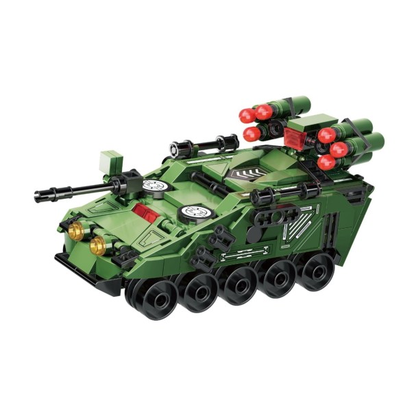 QMAN® 42112 - 3 az 1-ben Tank, harcigép, tankelhárító