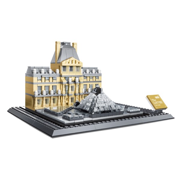 WANGE 4213 | 785 db építőkocka | Párizsi Louvre - Franciaország