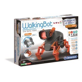 Clementoni: Tudomány és Játék -TechnoLogic - WalkingBot sétáló robotfigura 50146