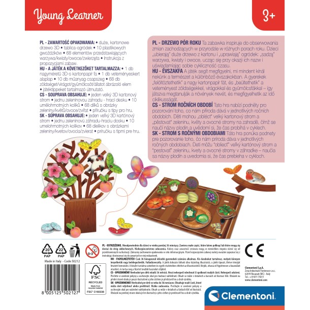 Clementoni: Sapientino - Az évszakok fája 50212