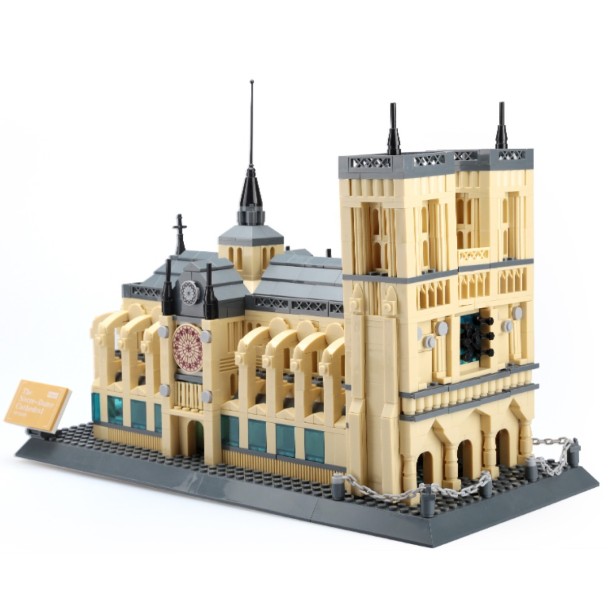 WANGE® 5210 | 1380 db építőkocka | Notre Dame – Párizs