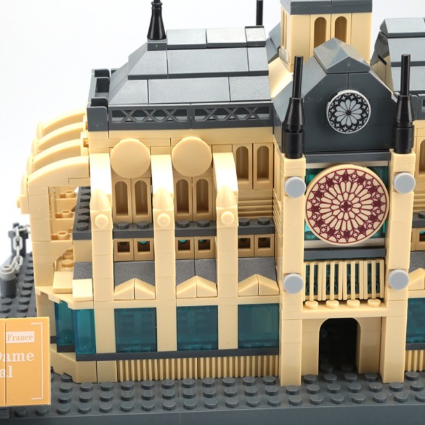 WANGE® 5210 | 1380 db építőkocka | Notre Dame – Párizs