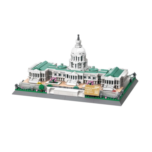 WANGE 5235 | 1074 db építőkocka | USA Capitolium, Washington D.C. - Amerika