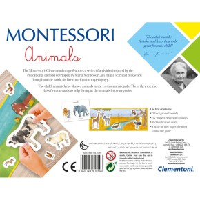 Clementoni: Montessori - Állatok 61890