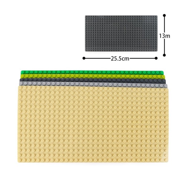 WANGE 8805-QH | kompatibilis, alaplap építőkockákhoz | 16x32 világosszürke