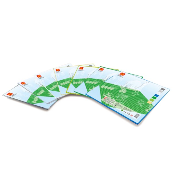 WANGE 8806-GL | kompatibilis, alaplap építőkockákhoz | 32x32 limezöld