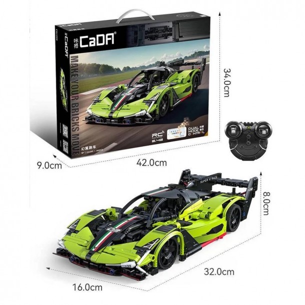 CaDA® C51303W - Távirányítós Phantom Wing sportautó