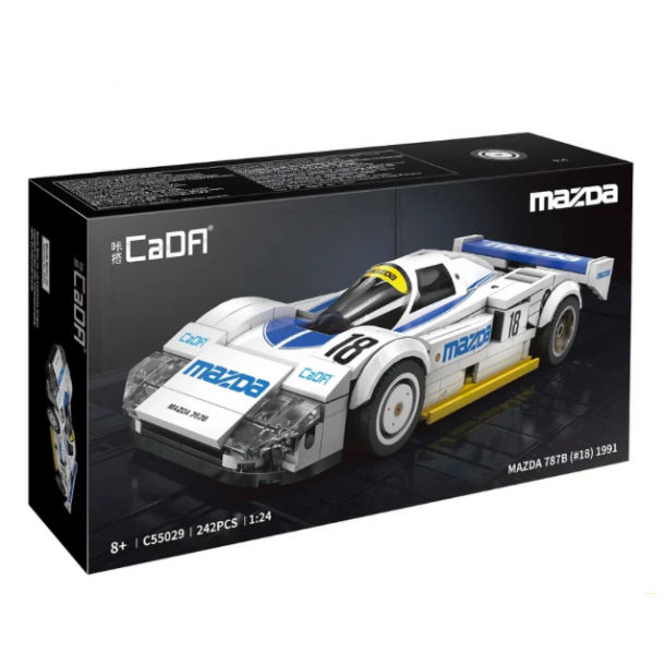 CaDA C55029W - Mazda 787B versenyautó építőjáték