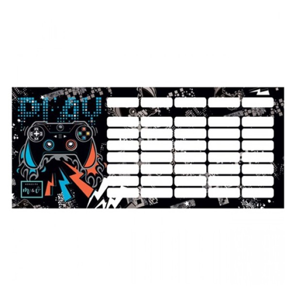 LizzyCard órarend mini - V3NC1 go play