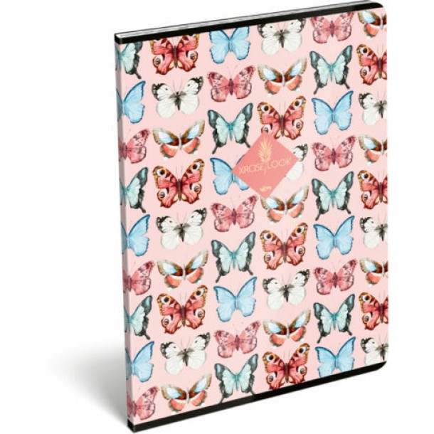 LizzyCard tűzött füzet, A/4 kockás, 40lap exkluzív XRCiselook Seven