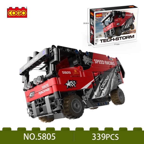 COGO® 5805 |  339 db építőkocka | Versenykamion