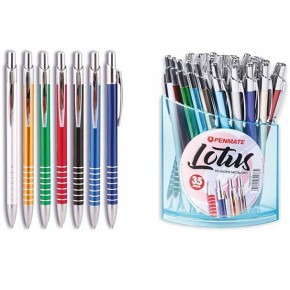 Penmate: Golyóstoll Lotus fém 
