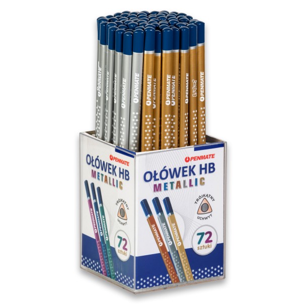 Penmate: Grafitceruza Metal háromszög 