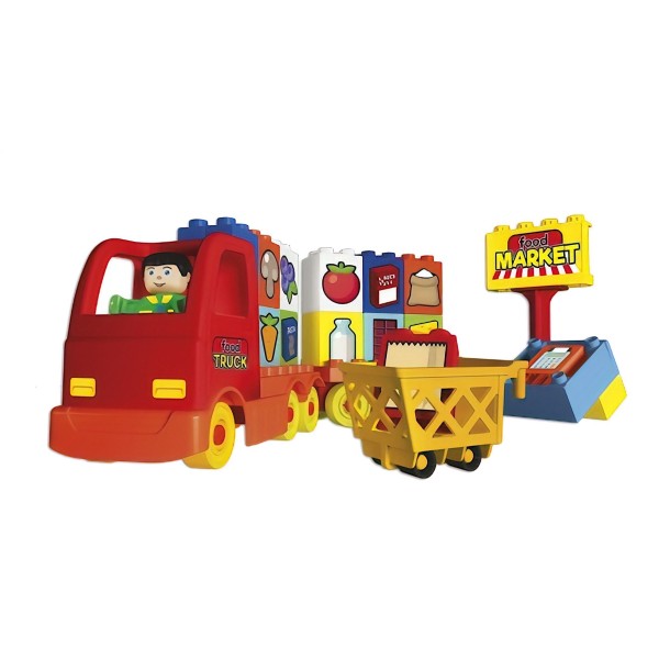 UNICO építőjáték kamion 40db 8629-0000