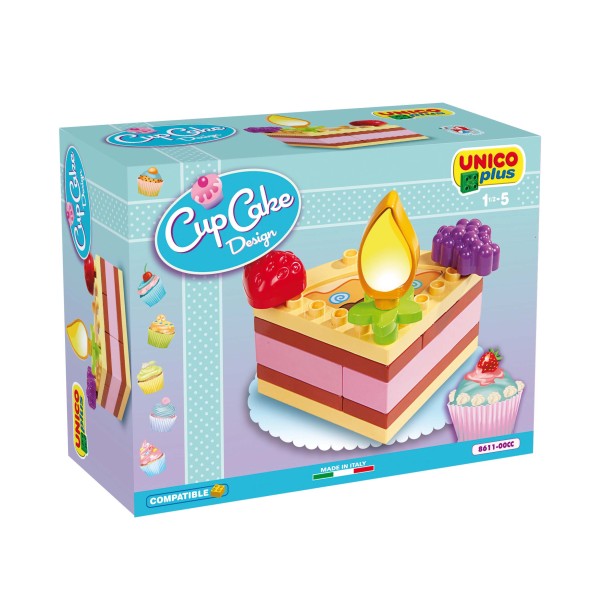 UNICO építőjáték torta szelet 8611-00CC