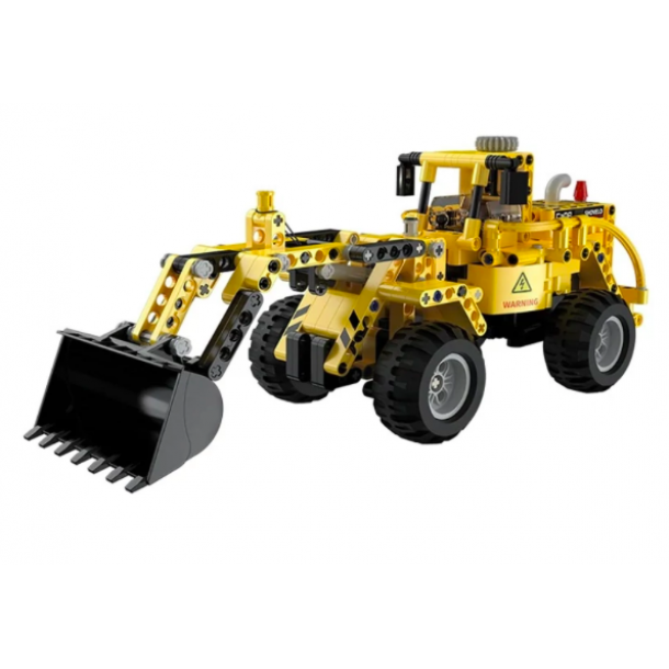 CaDA C65004W - 2 az 1-ben Dömper vagy homlokrakodó - 100% technic-kompatibilis építőjáték