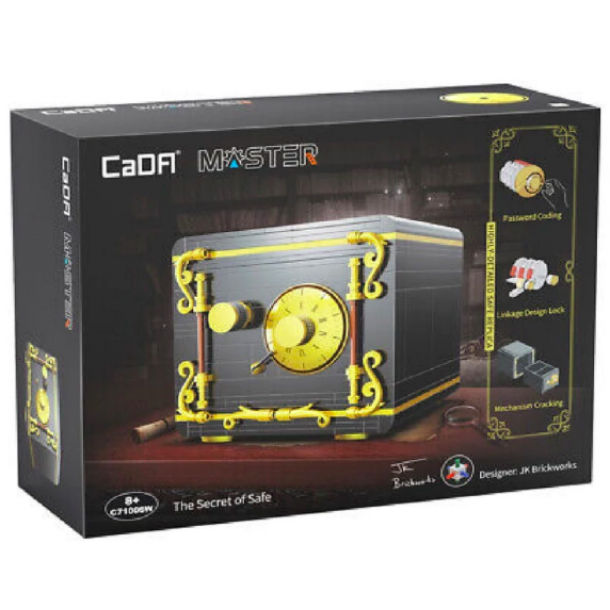 CaDA C71006W - A Széf Titka - 100% technic-kompatibilis építőjáték