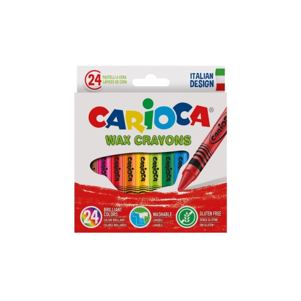 Carioca: Zsírkréta készlet 24 db-os  42366