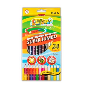 Kolori: Színesceruza Jumbo 12/24 db-os háromszög