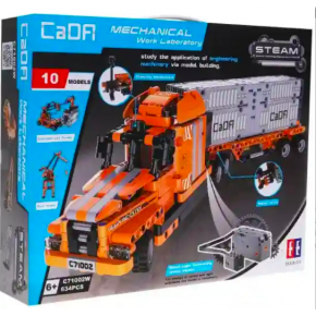 CaDA C71002W | technic-kompatibilis távirányítós építőjáték | 634 db építőkocka | 10 az 1-ben kikötői rakodás